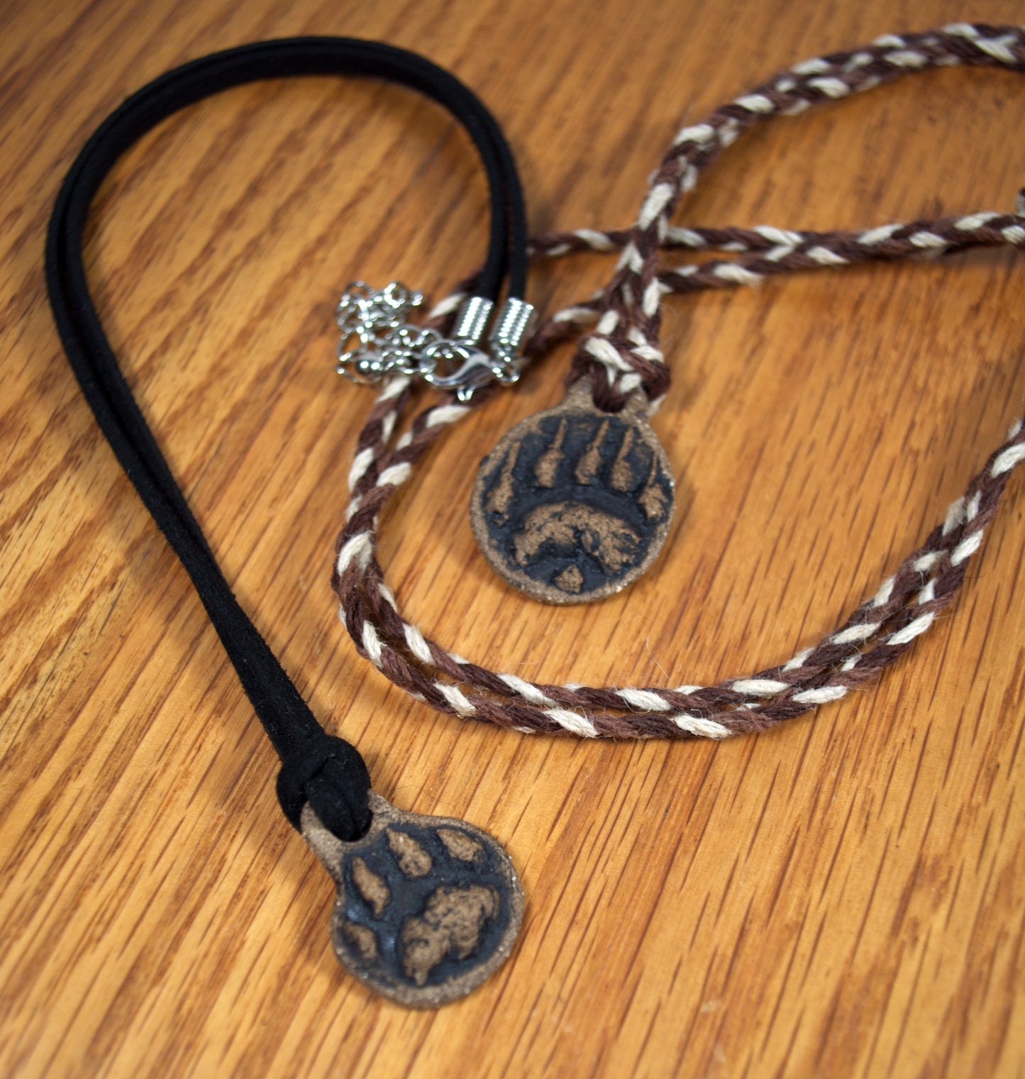 Inverted Bear Paw Pendant