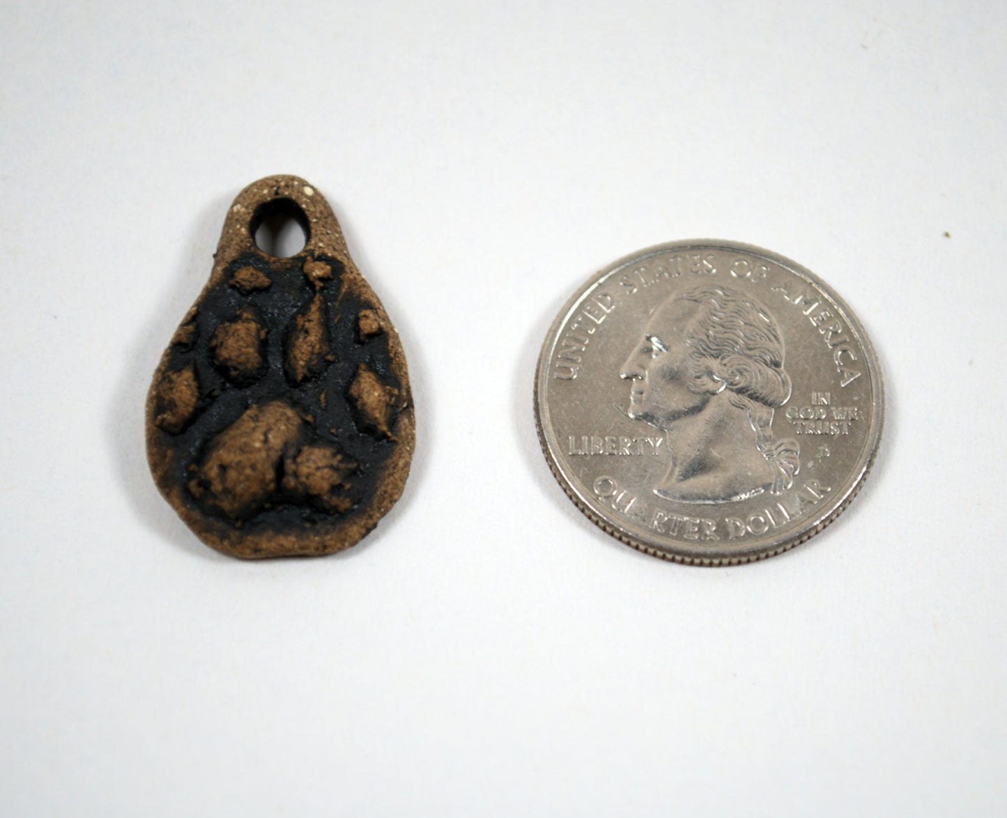 Canine Paw Pendant
