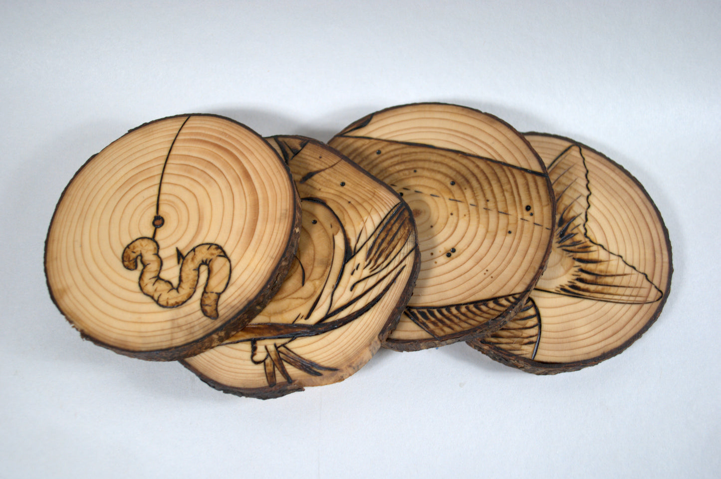 Channel Catfish Coaster Set